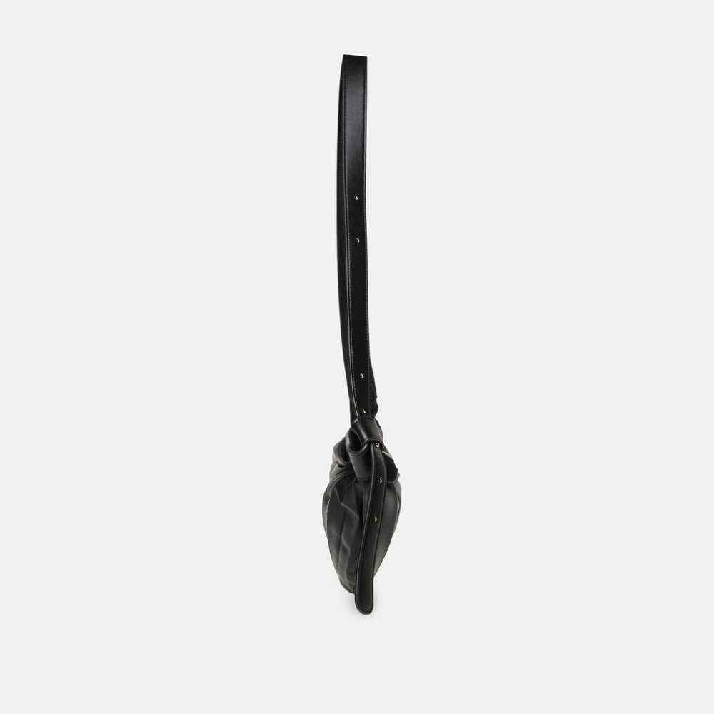 Dolce Vita Georgia Shoulder Bag Black Faux Leather