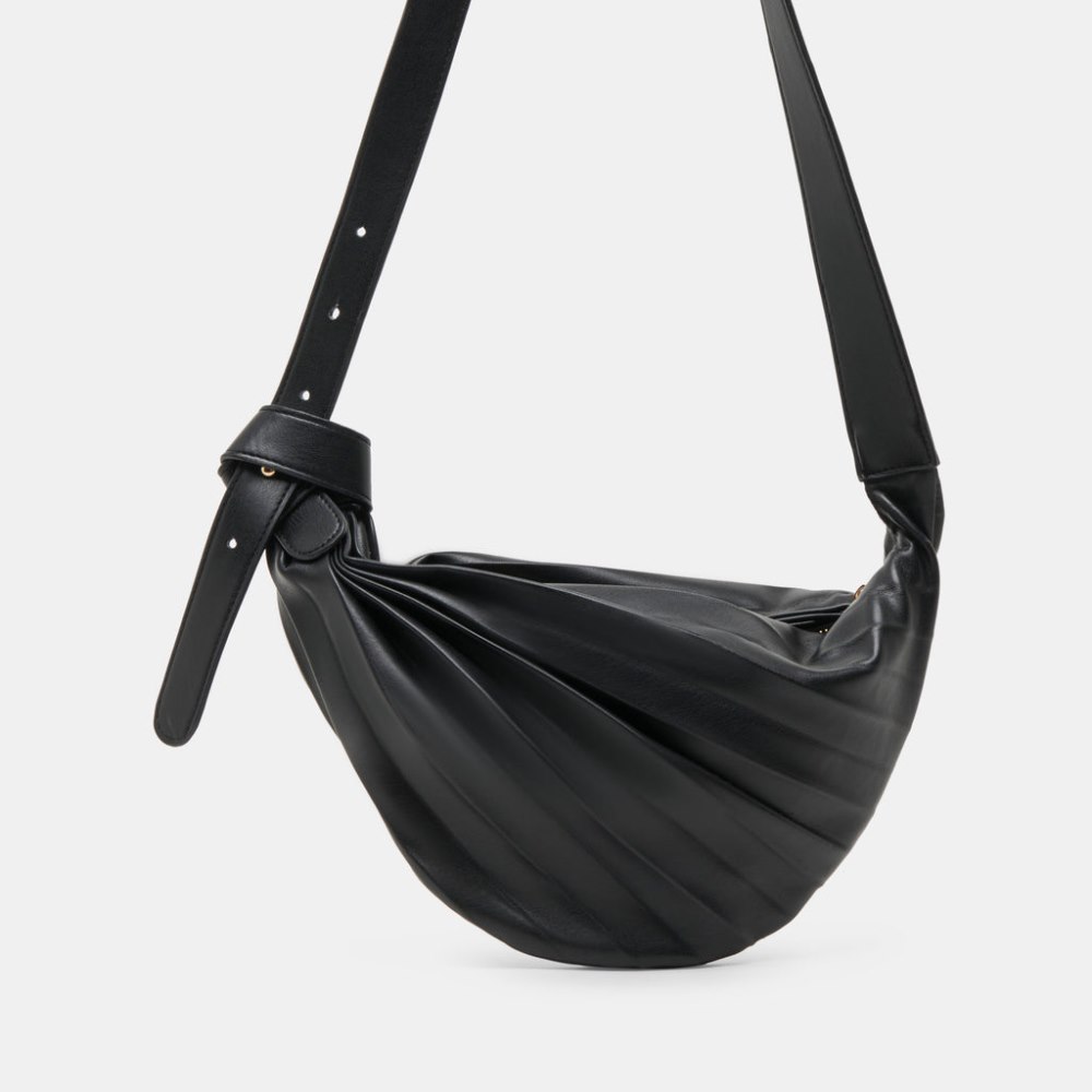 Dolce Vita Georgia Shoulder Bag Black Faux Leather