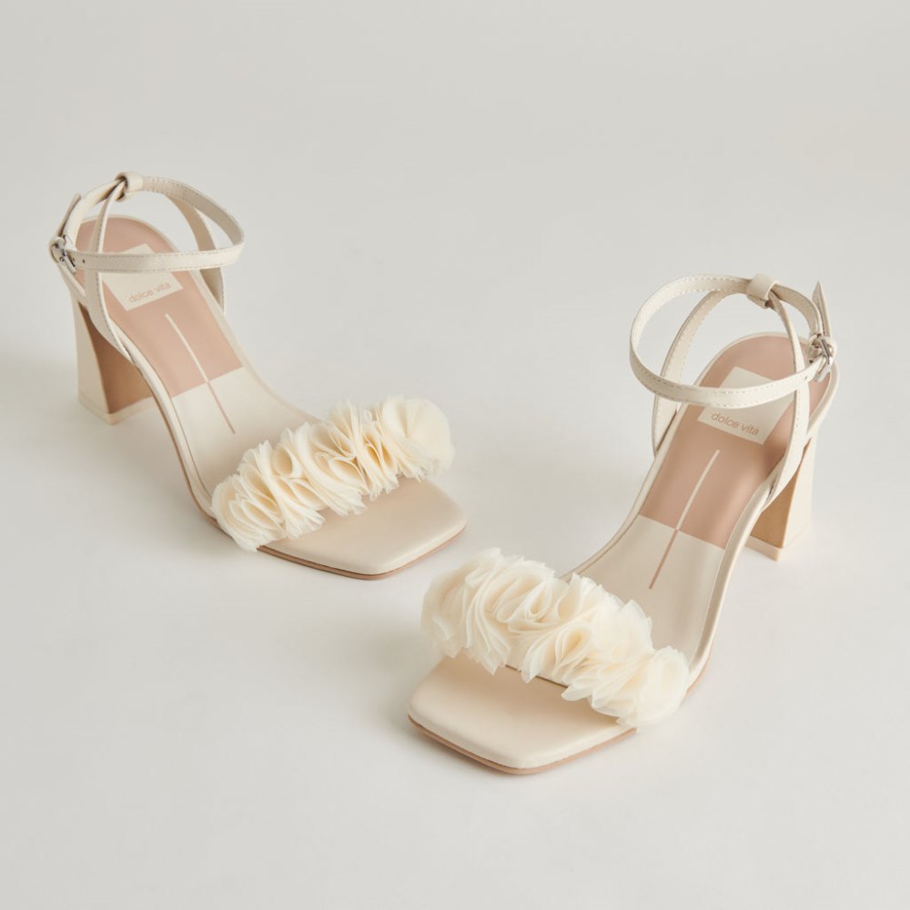 Dolce Vita Iesha Heels Ivory Leather