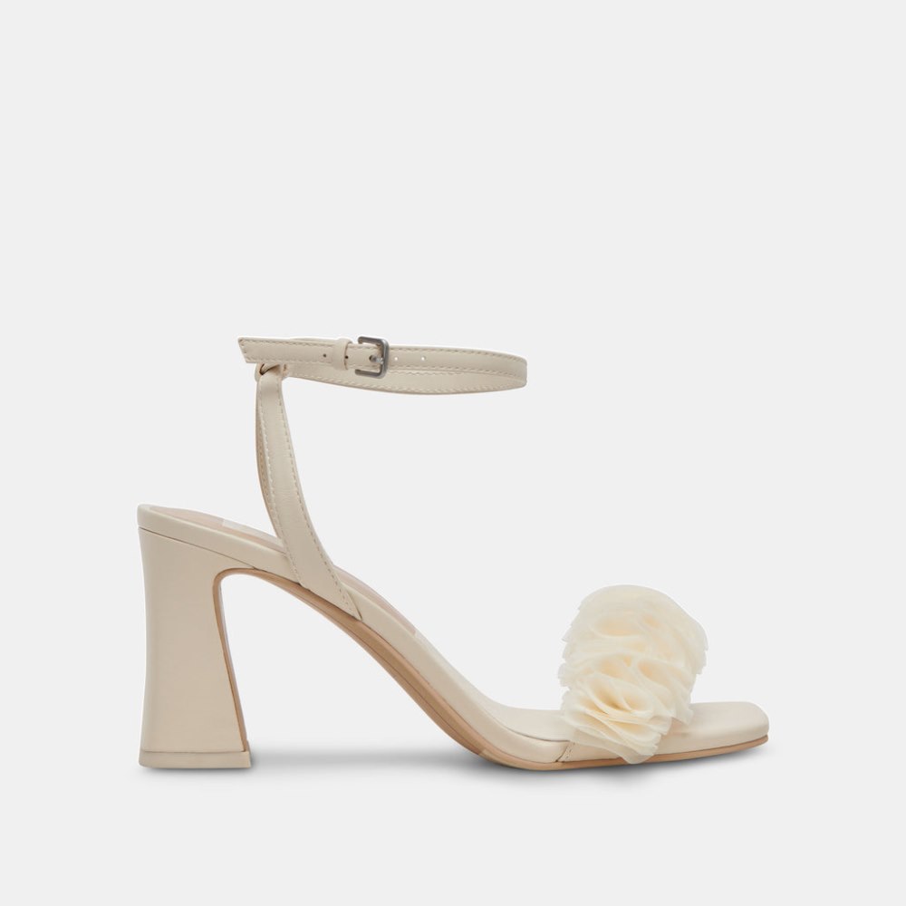 Dolce Vita Iesha Heels Ivory Leather