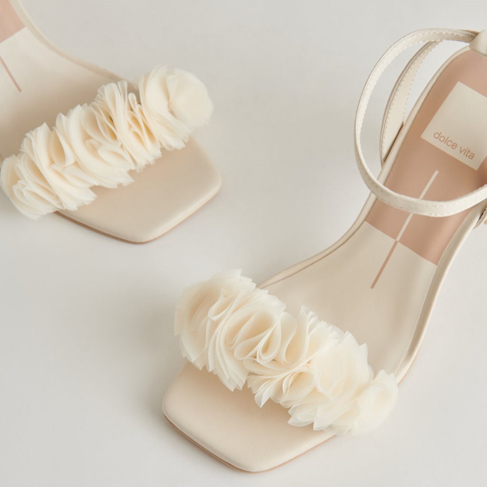Dolce Vita Iesha Heels Ivory Leather