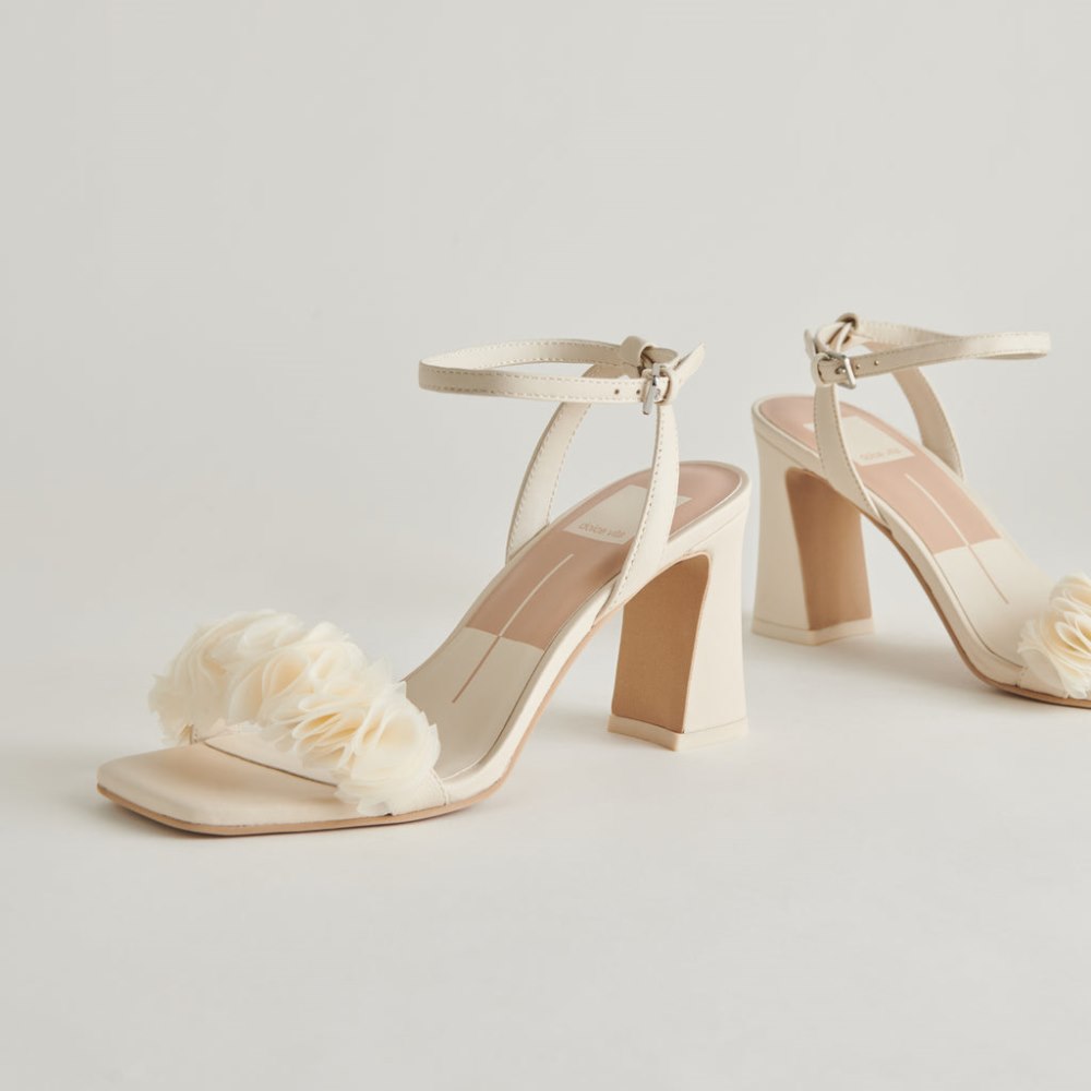 Dolce Vita Iesha Heels Ivory Leather