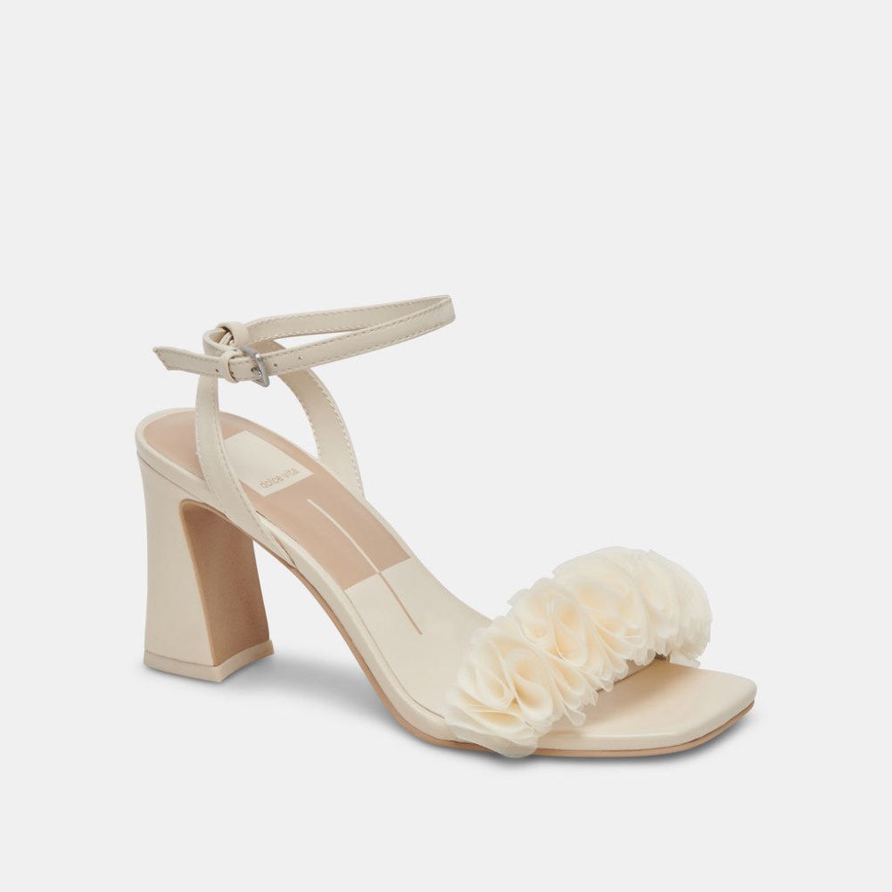 Dolce Vita Iesha Heels Ivory Leather