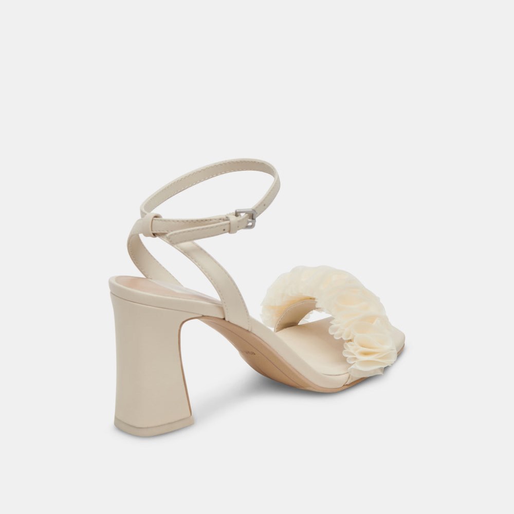 Dolce Vita Iesha Heels Ivory Leather
