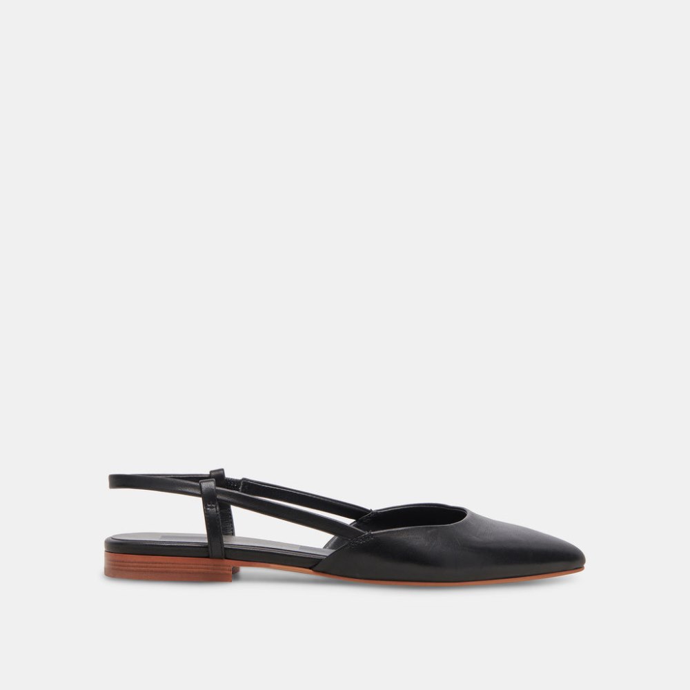Dolce Vita Narah Flats Black Leather