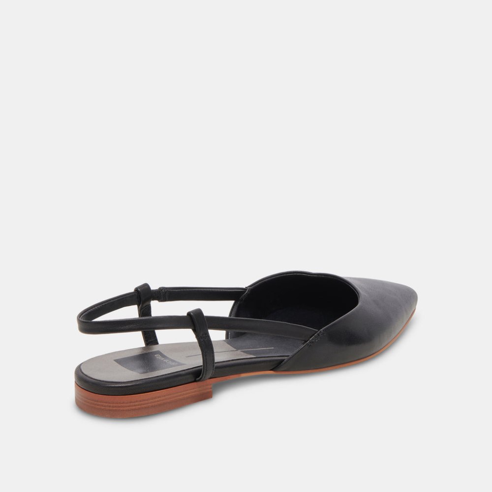 Dolce Vita Narah Flats Black Leather