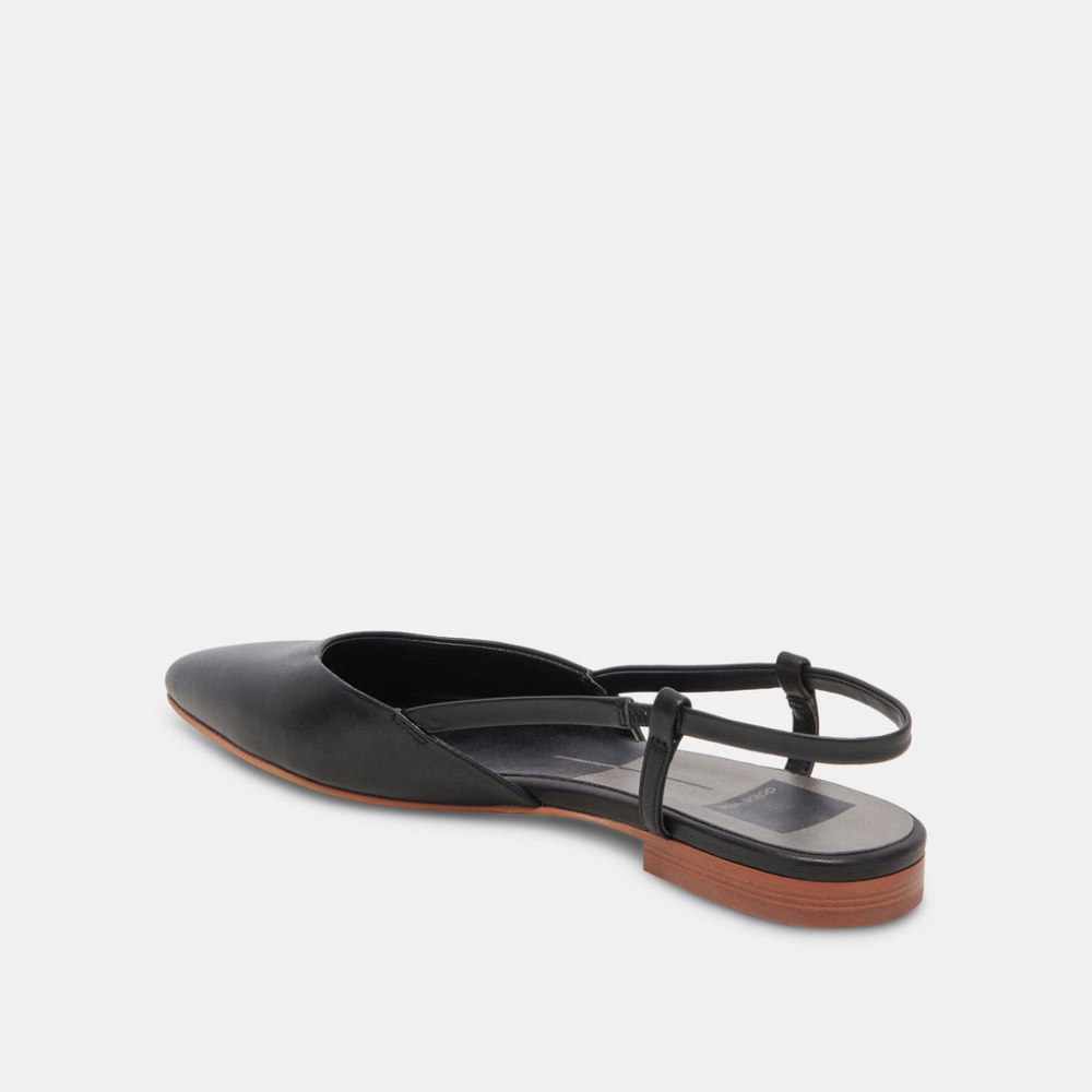 Dolce Vita Narah Flats Black Leather