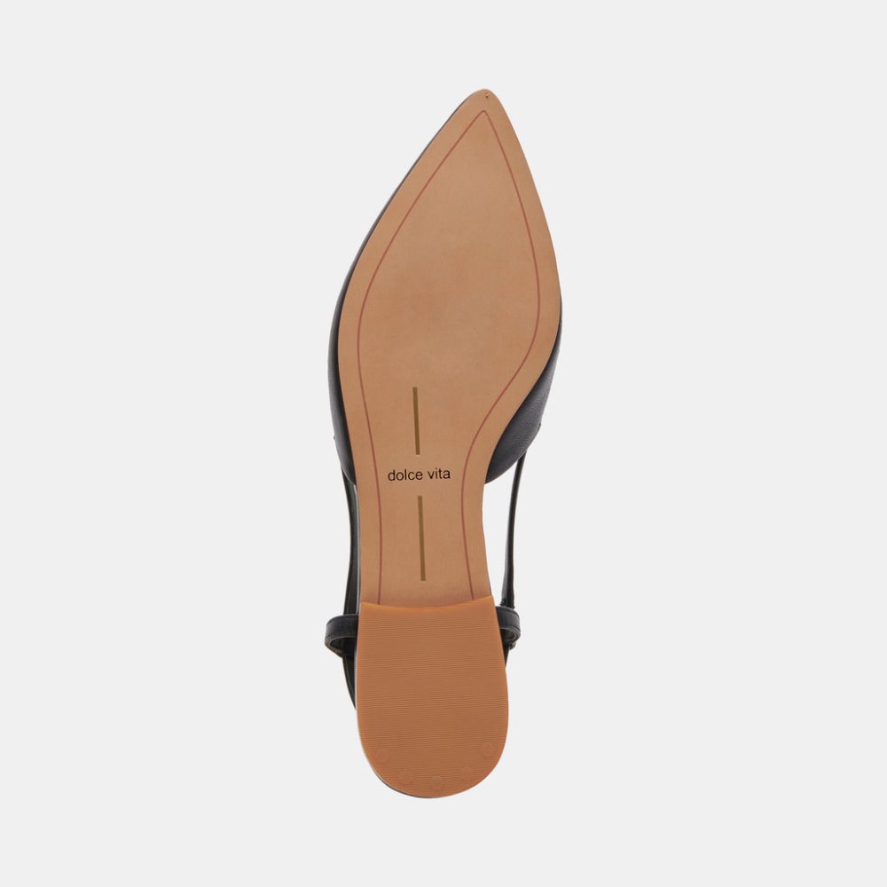 Dolce Vita Narah Flats Black Leather