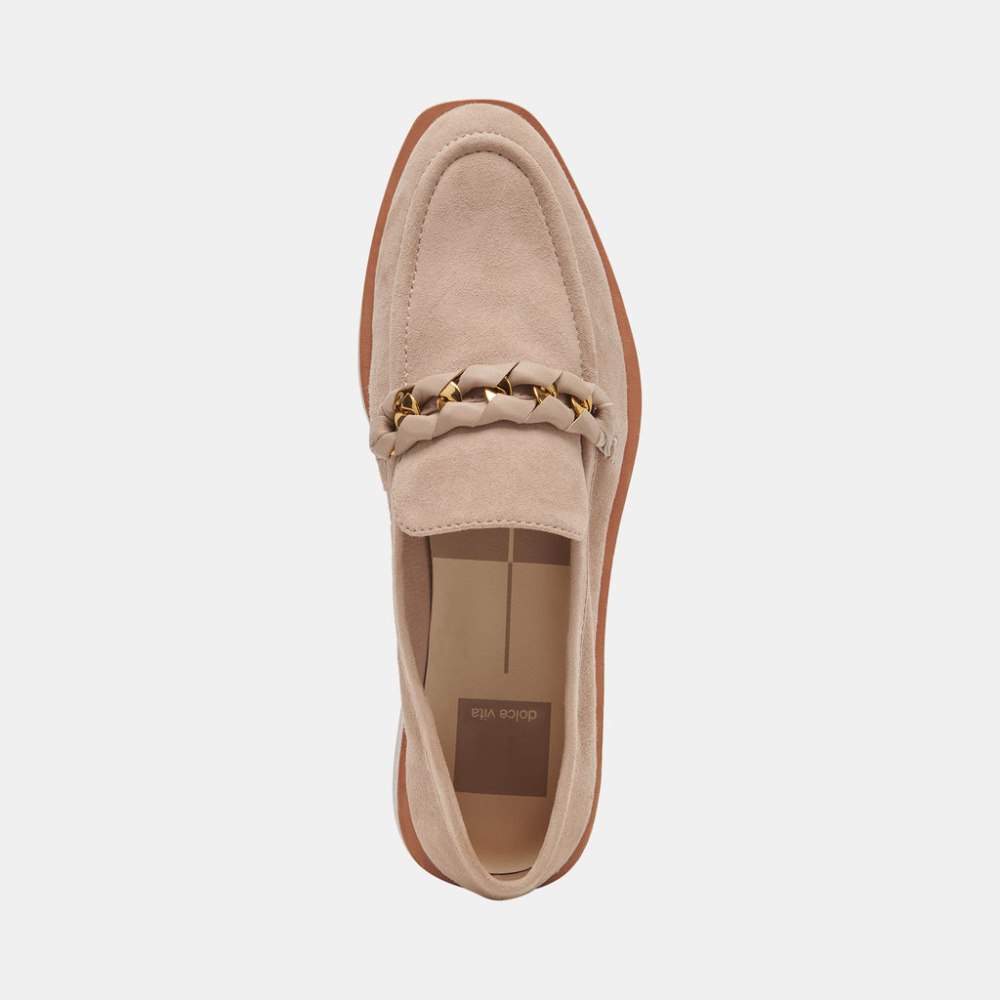 Dolce Vita Sallie Flats Taupe Suede