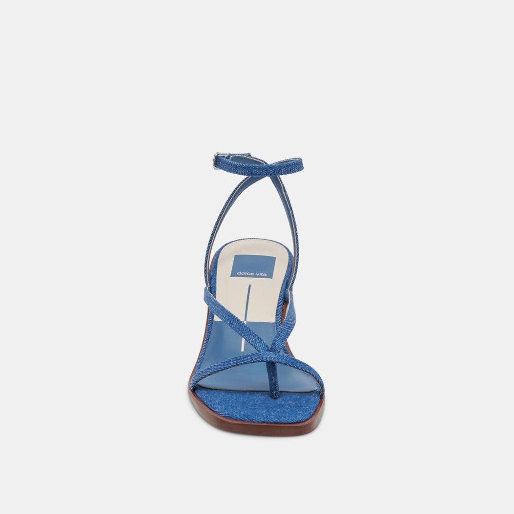 Dolce Vita Banita Sandals Blue Denim
