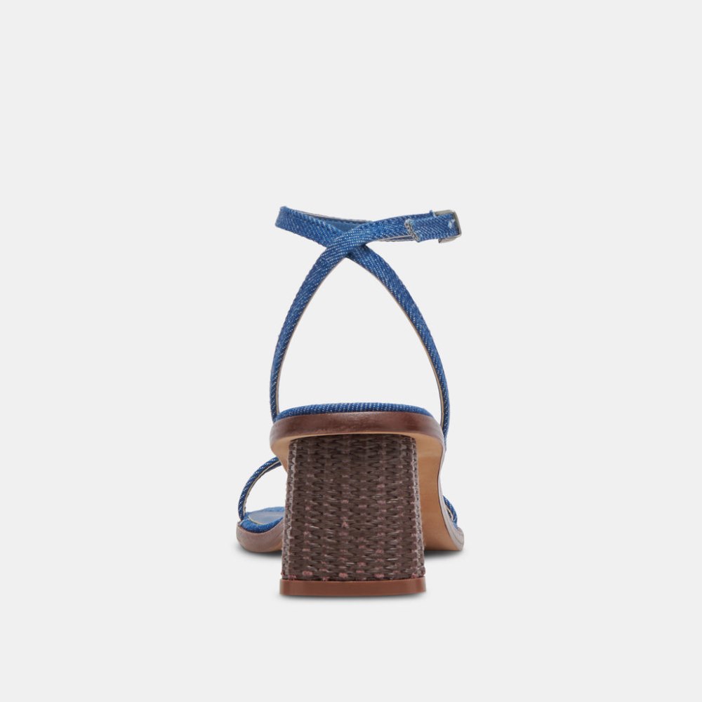 Dolce Vita Banita Sandals Blue Denim