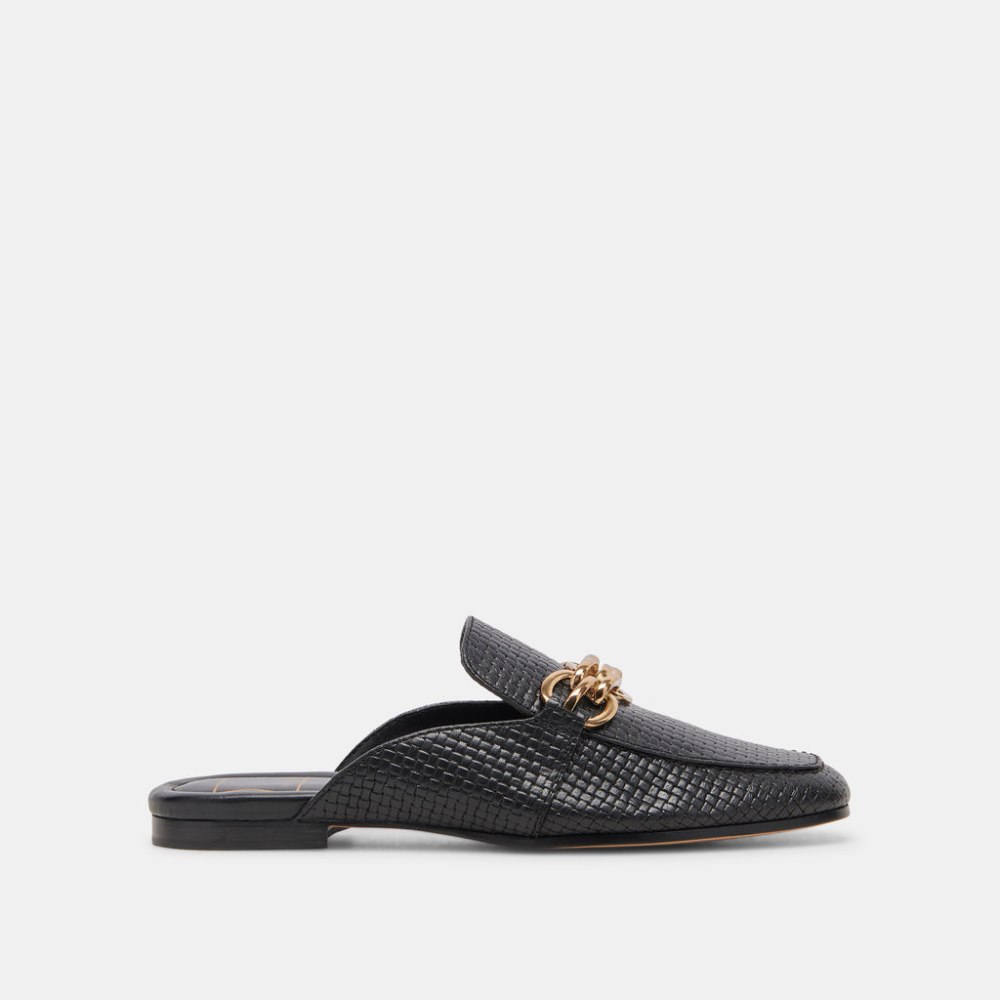 Dolce Vita Solina Flats Onyx Woven