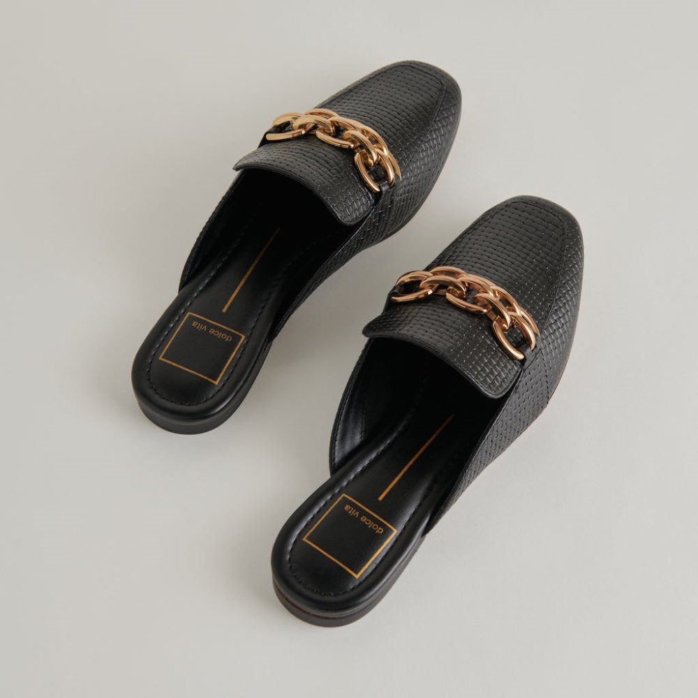 Dolce Vita Solina Flats Onyx Woven