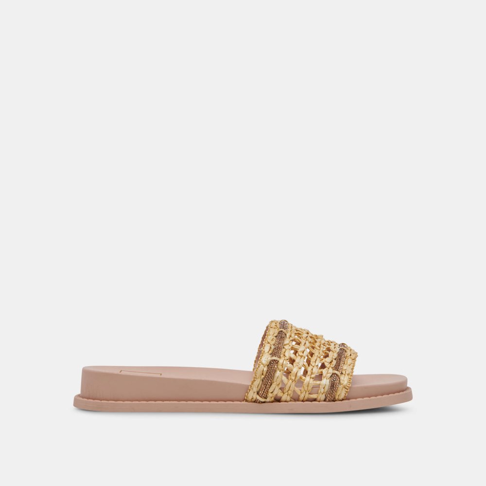 Dolce Vita Gwenn Sandals Natural Raffia