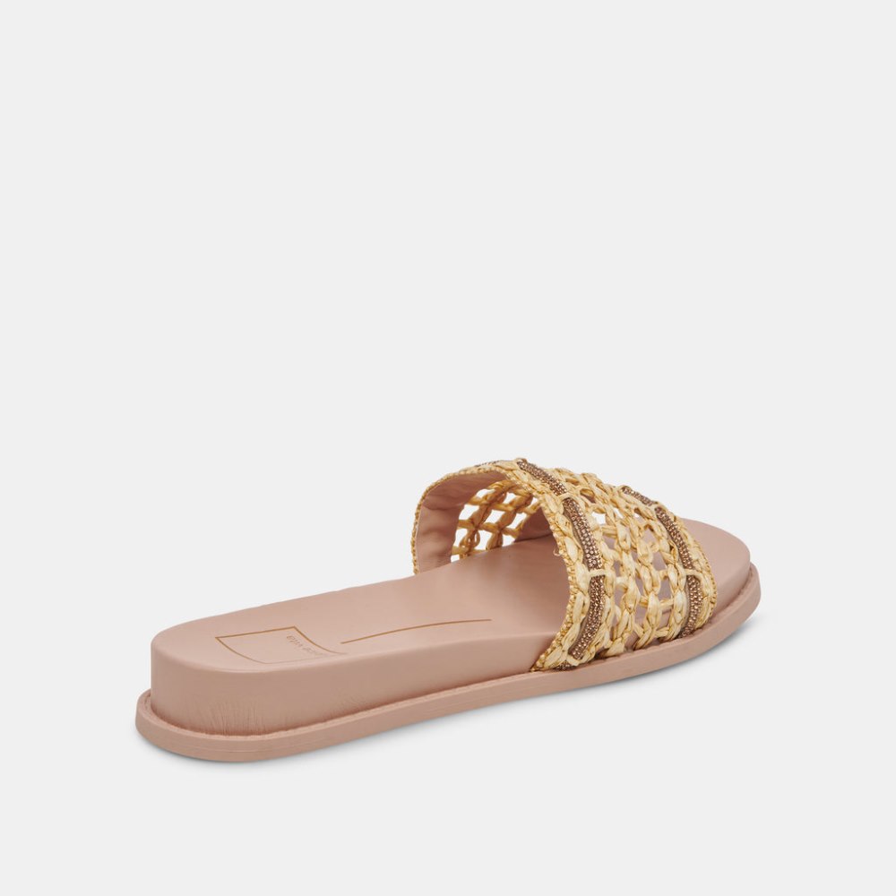 Dolce Vita Gwenn Sandals Natural Raffia