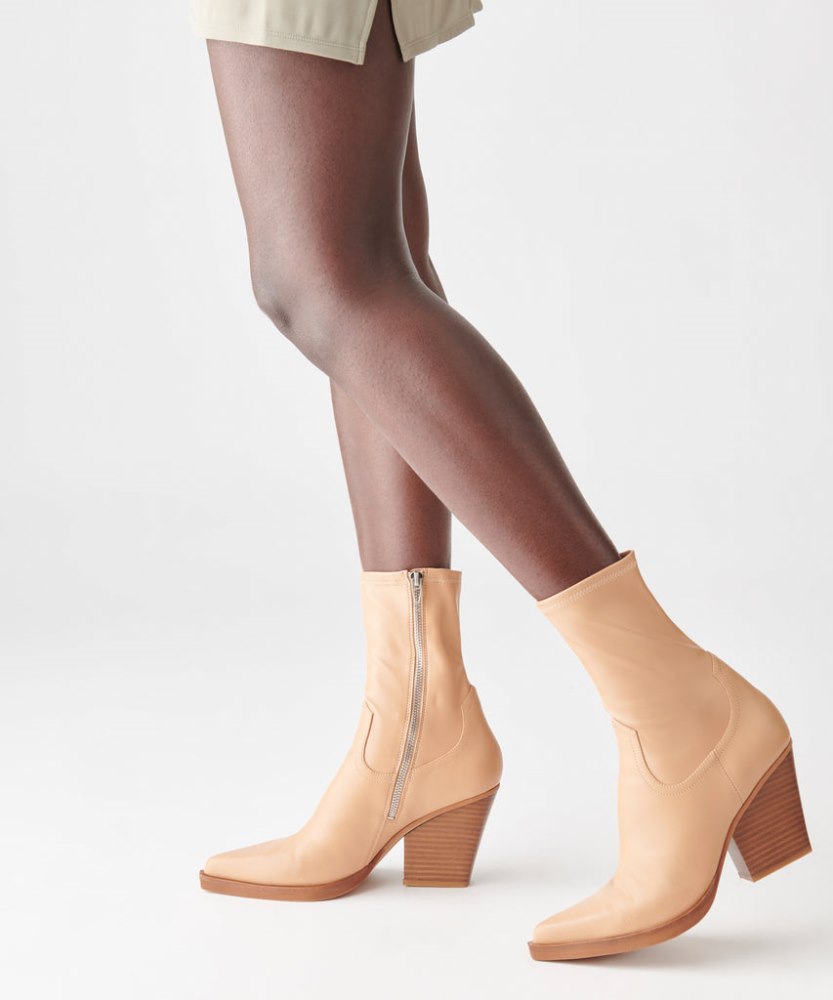 Dolce Vita Boyd Boots Tan Leather