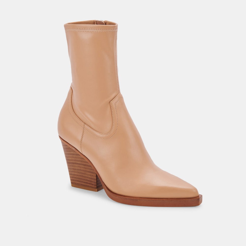 Dolce Vita Boyd Boots Tan Leather
