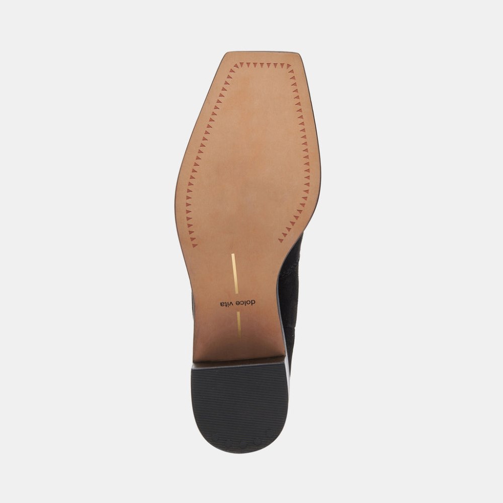 Dolce Vita Irnie Booties Black Nubuck