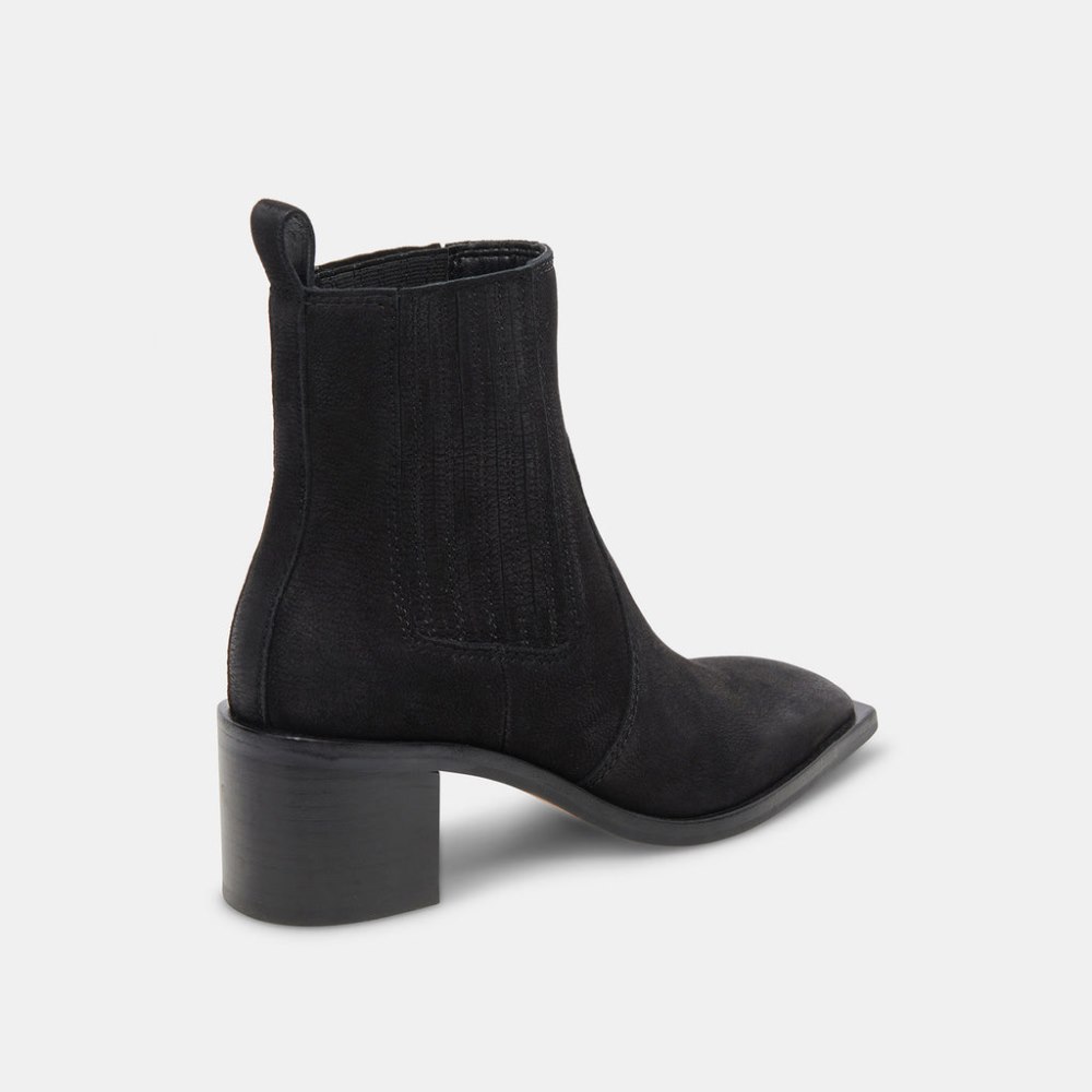 Dolce Vita Irnie Booties Black Nubuck