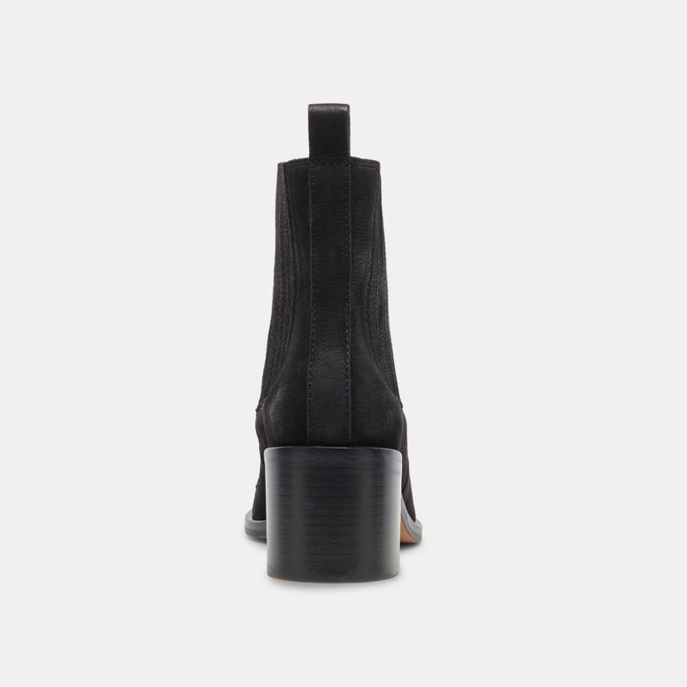 Dolce Vita Irnie Booties Black Nubuck