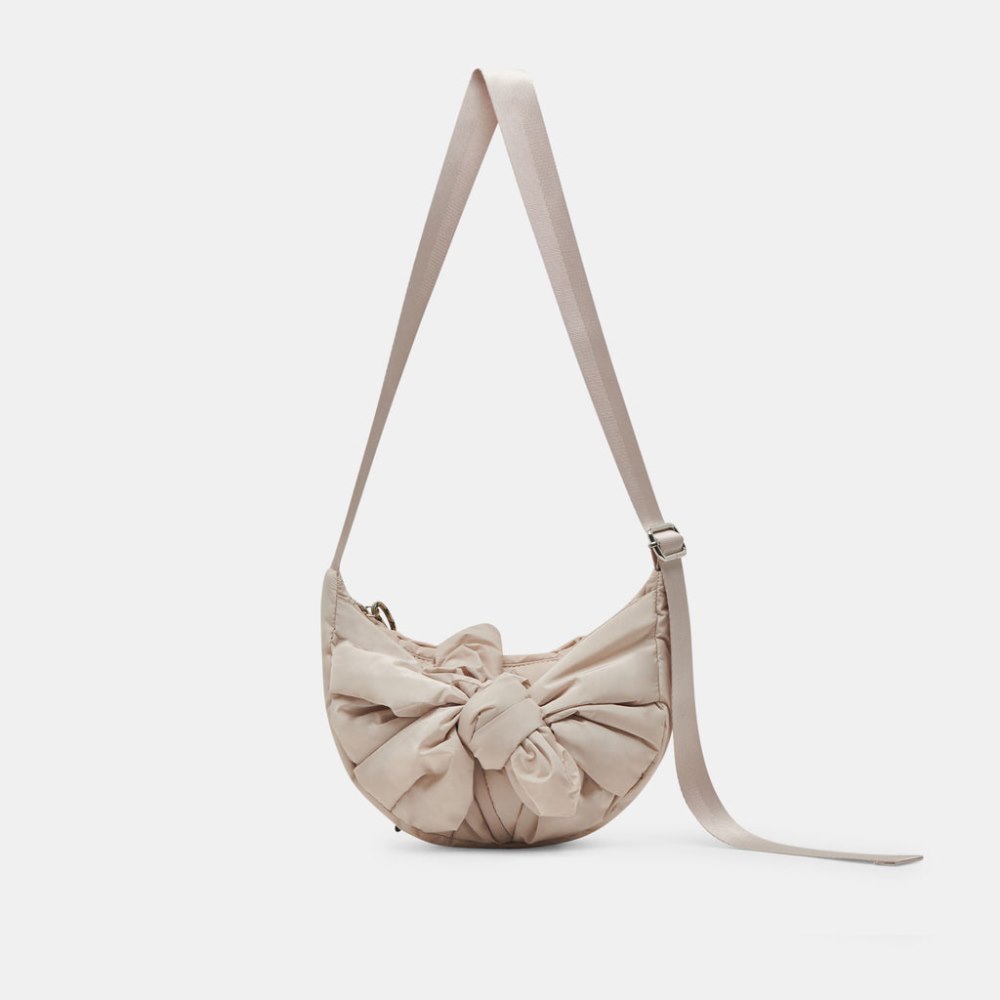 Dolce Vita Nancy Shoulder Bag Taupe Nylon