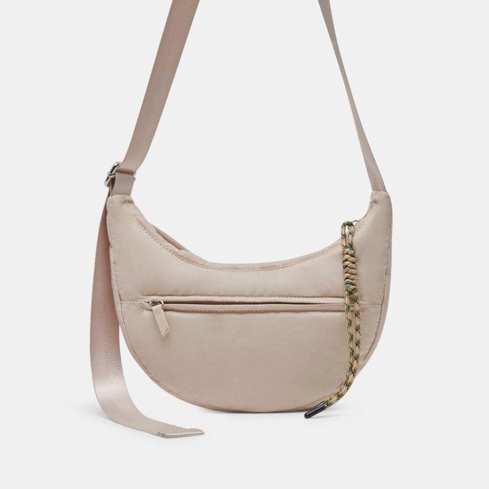 Dolce Vita Nancy Shoulder Bag Taupe Nylon