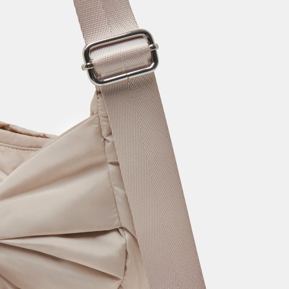Dolce Vita Nancy Shoulder Bag Taupe Nylon