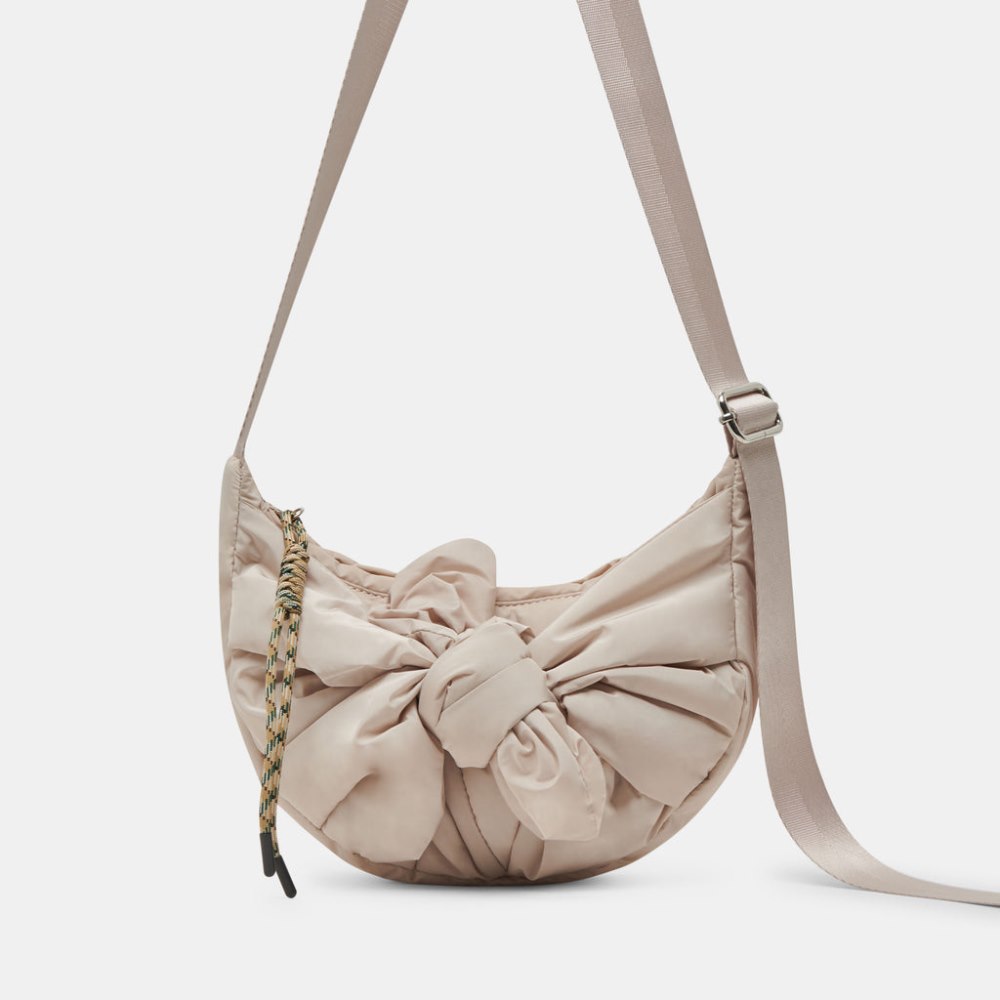 Dolce Vita Nancy Shoulder Bag Taupe Nylon