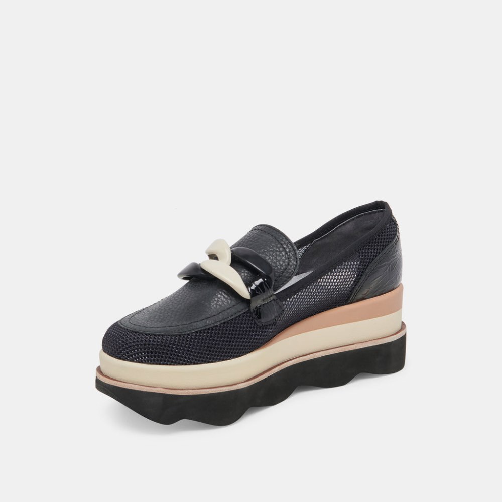Dolce Vita Jaksen Sneakers Onyx Mesh