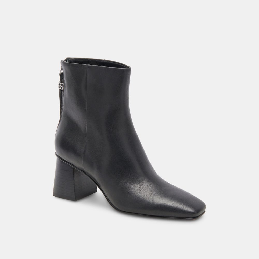 Dolce Vita Fifi H2o Booties Black Leather