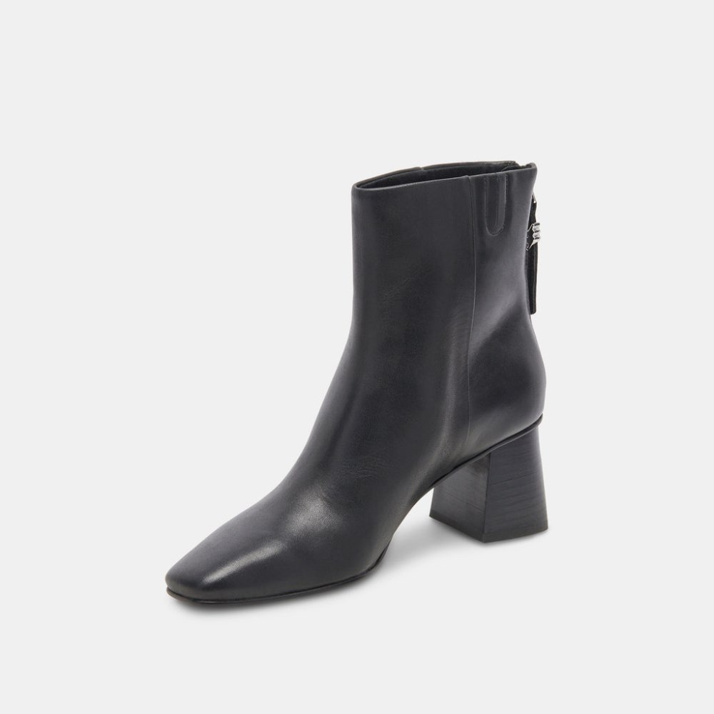 Dolce Vita Fifi H2o Booties Black Leather