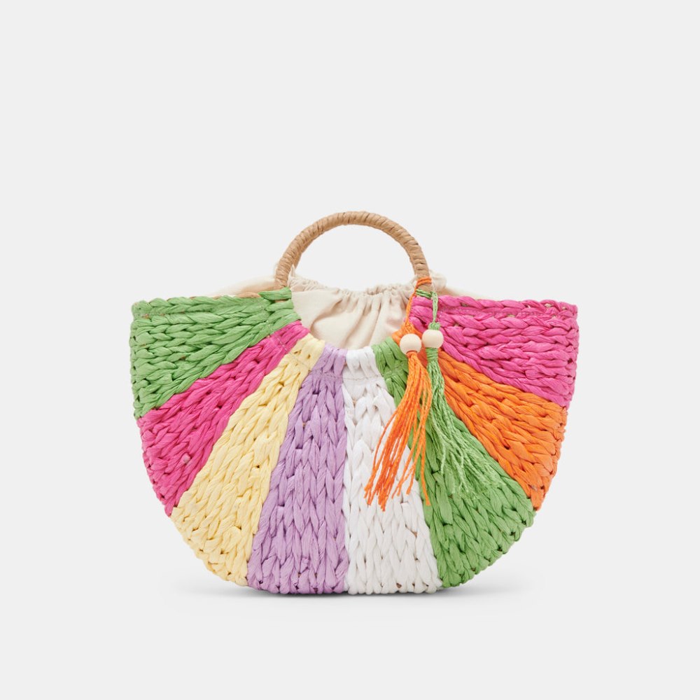 Dolce Vita Estelle Handbag Multi Raffia