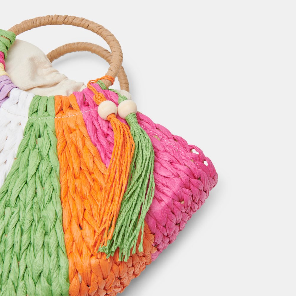 Dolce Vita Estelle Handbag Multi Raffia