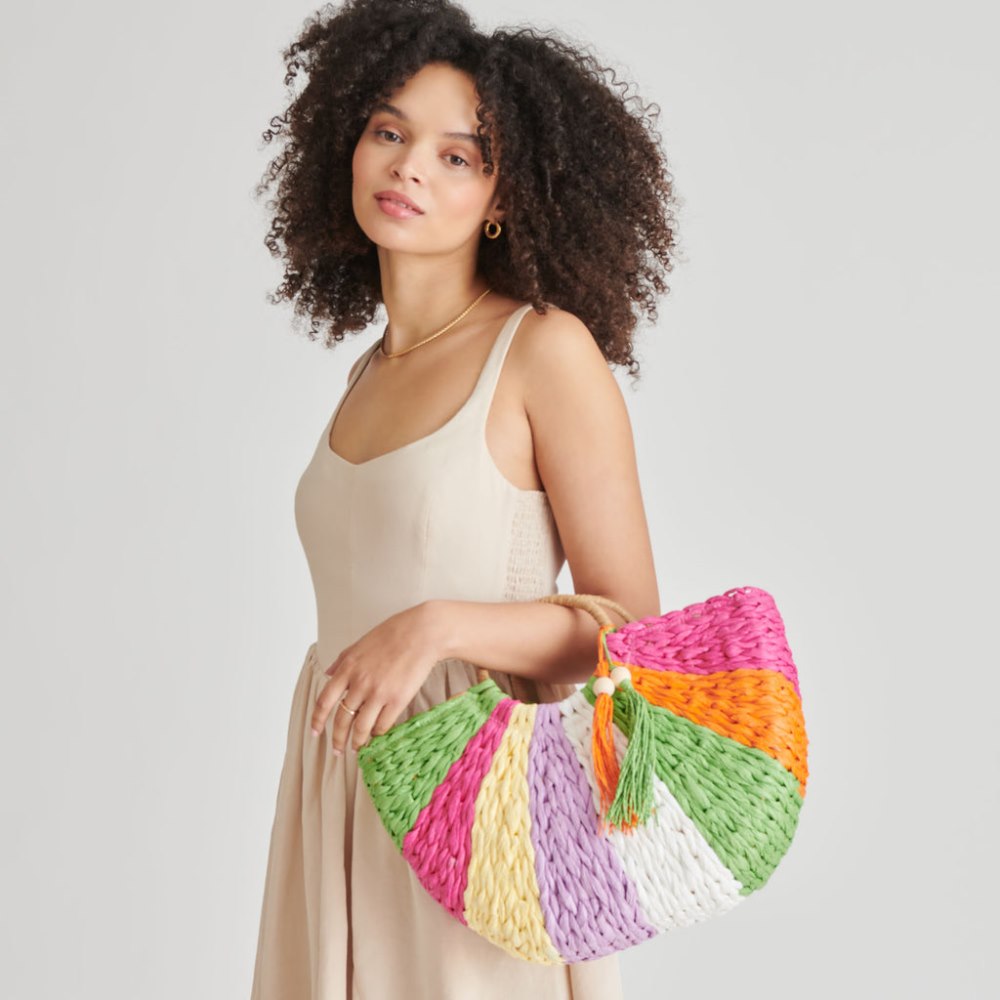 Dolce Vita Estelle Handbag Multi Raffia