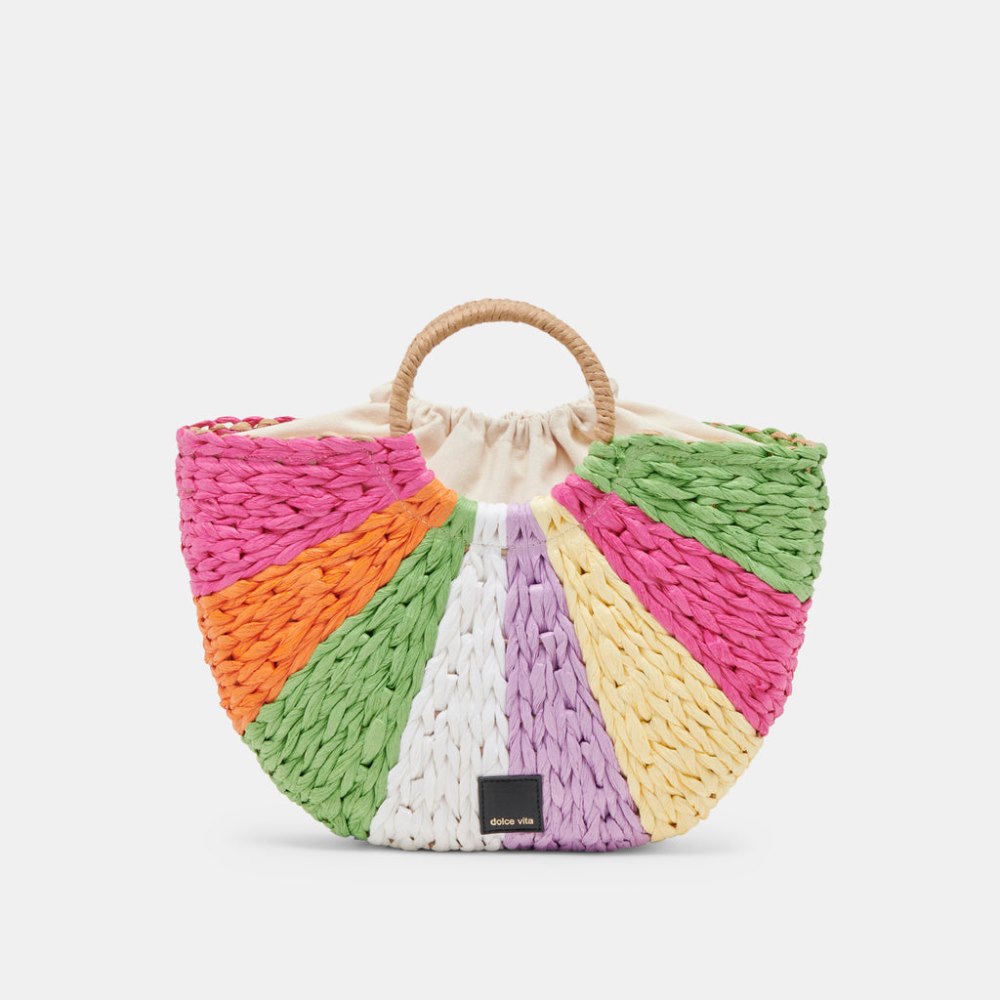 Dolce Vita Estelle Handbag Multi Raffia