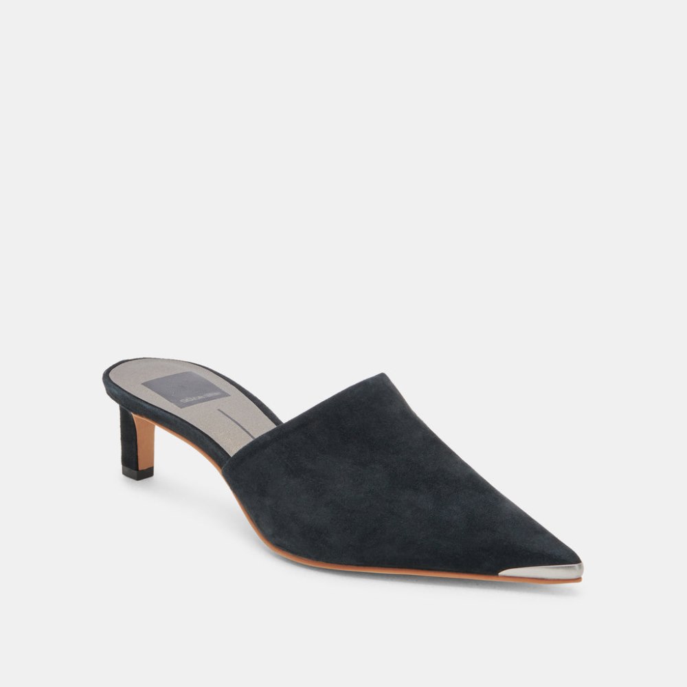 Dolce Vita Lexy Heels Onyx Suede