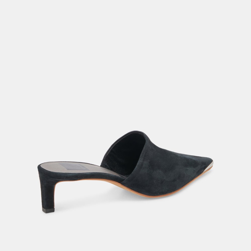 Dolce Vita Lexy Heels Onyx Suede