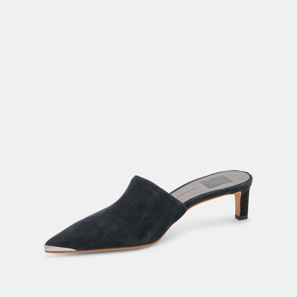 Dolce Vita Lexy Heels Onyx Suede