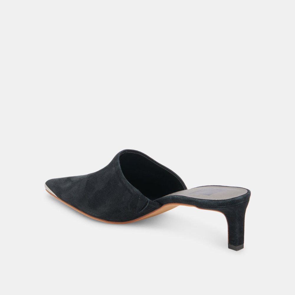 Dolce Vita Lexy Heels Onyx Suede