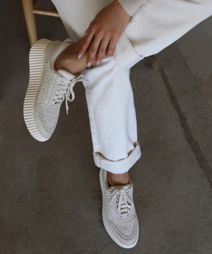 Dolce Vita Dolen Sneakers Sandstone Knit