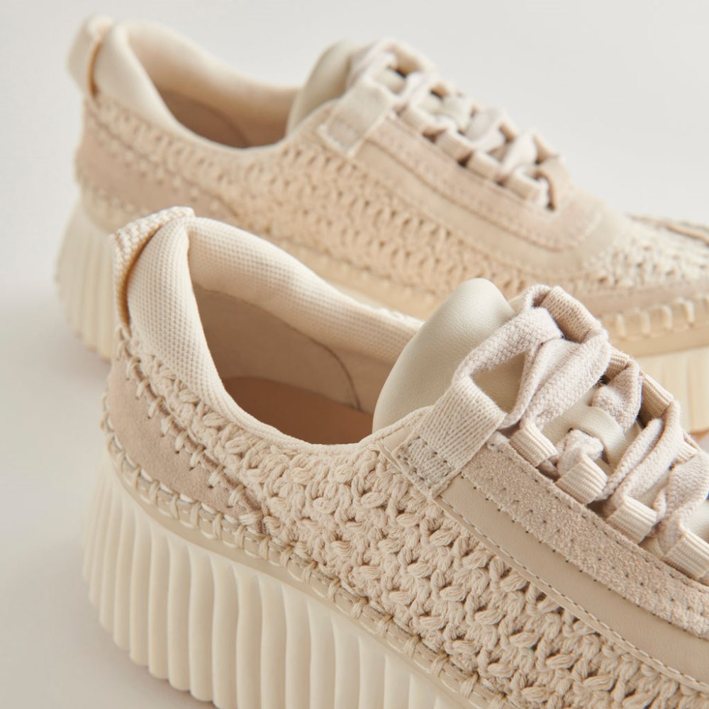 Dolce Vita Dolen Sneakers Sandstone Knit